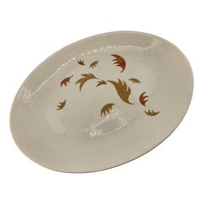 Vintage Leaf Melody Platter, Mid-Century MCM Royal China Serving Mid-Century‎
